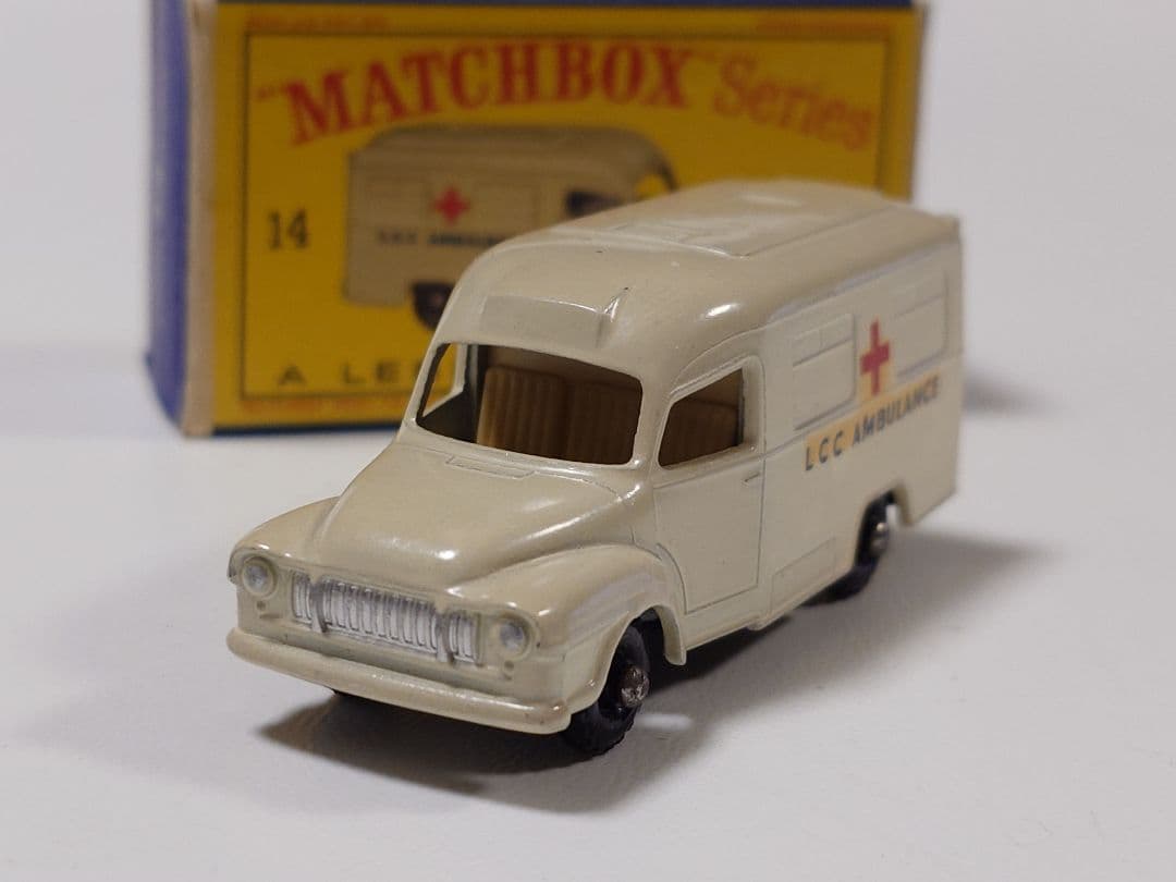 MATCHBOX 　No.14 　LOMAS AMBULANCE Matchbox No. 14 Lomas Ambulance with Original Box | eBay