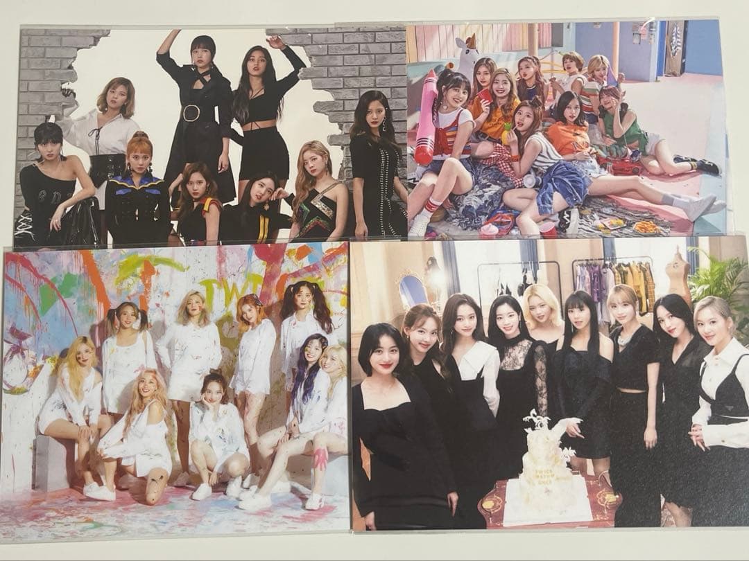 TWICE FC オンラインくじ 招待状風ポストカード 7周年 - メルカリ