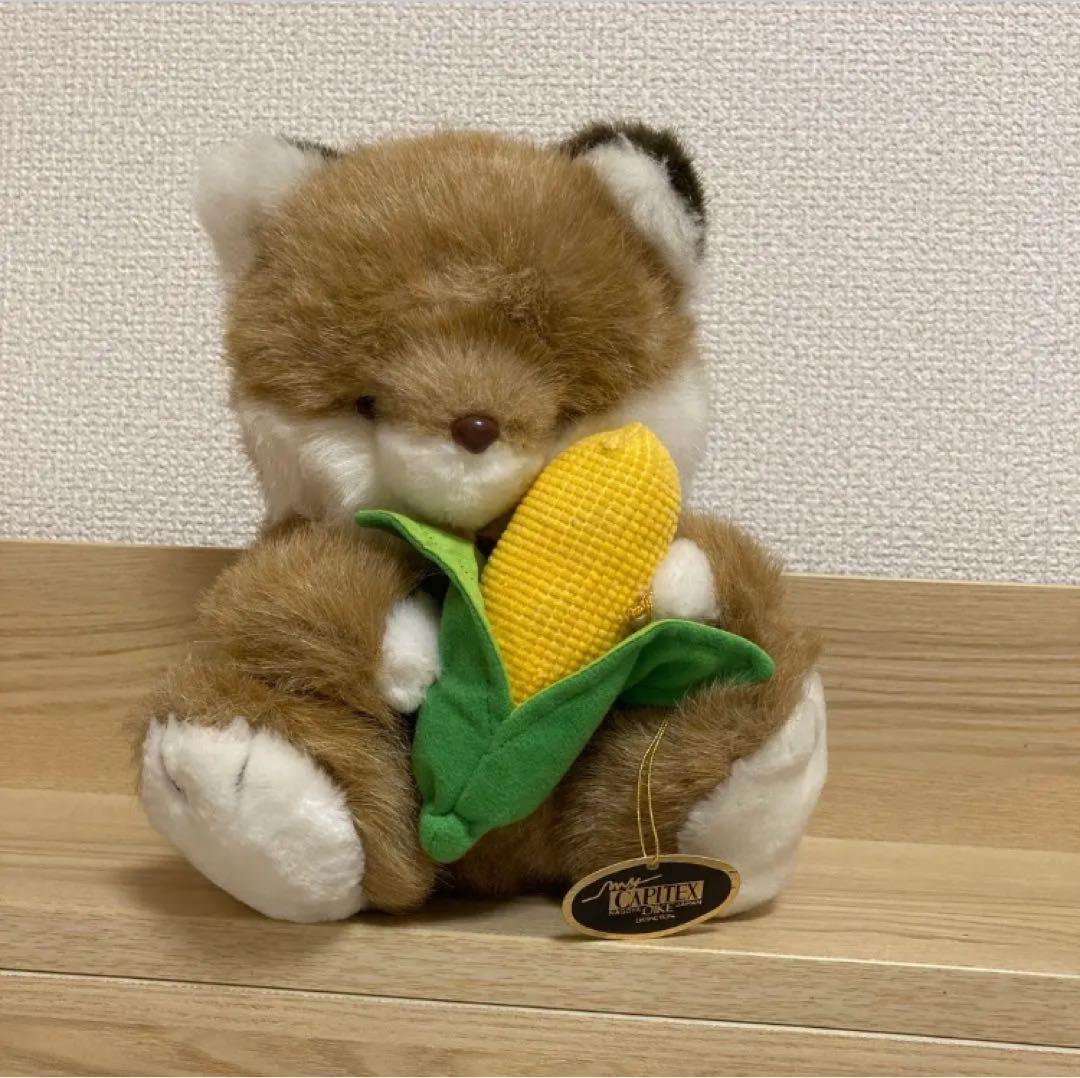 オオイケ コーンキツネ ぬいぐるみ - メルカリ