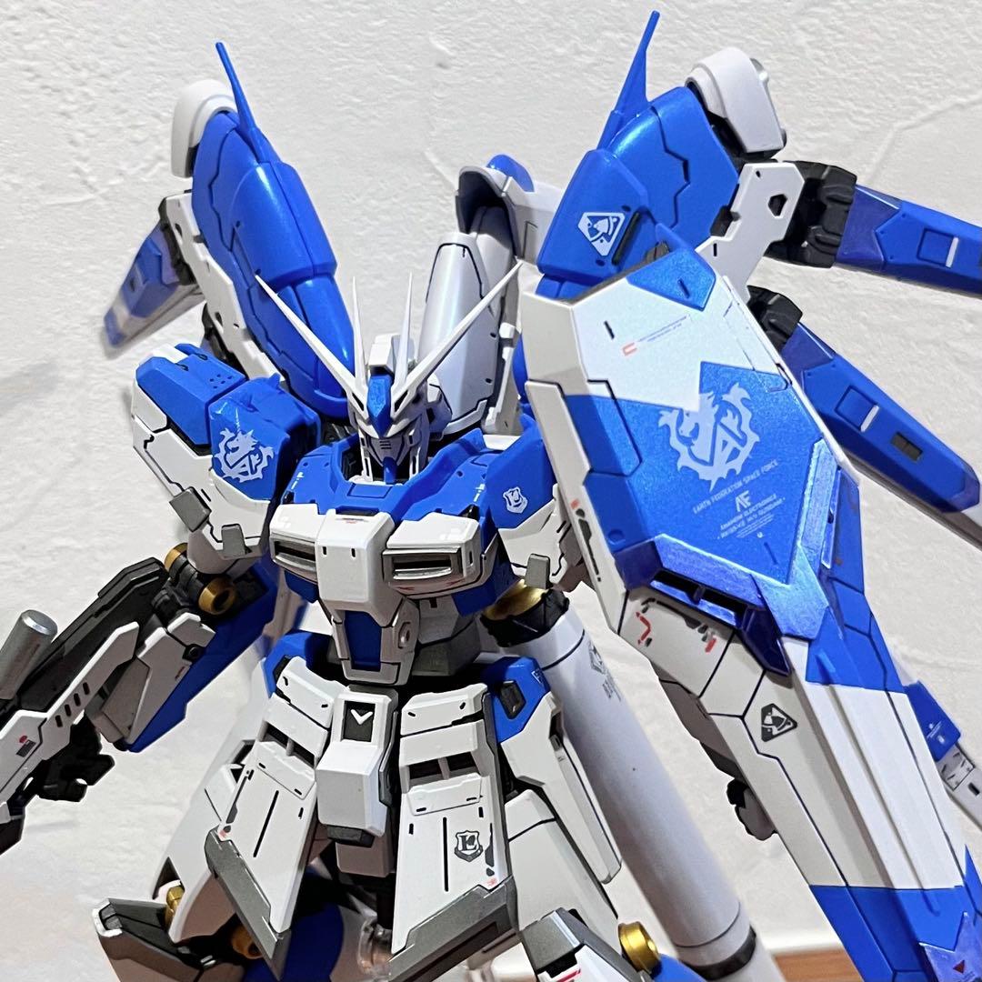 RG Hi-νガンダム ハイニューガンダム　全塗装　完成品 RG Hi-νガンダム 完成編 : デンデロの消失