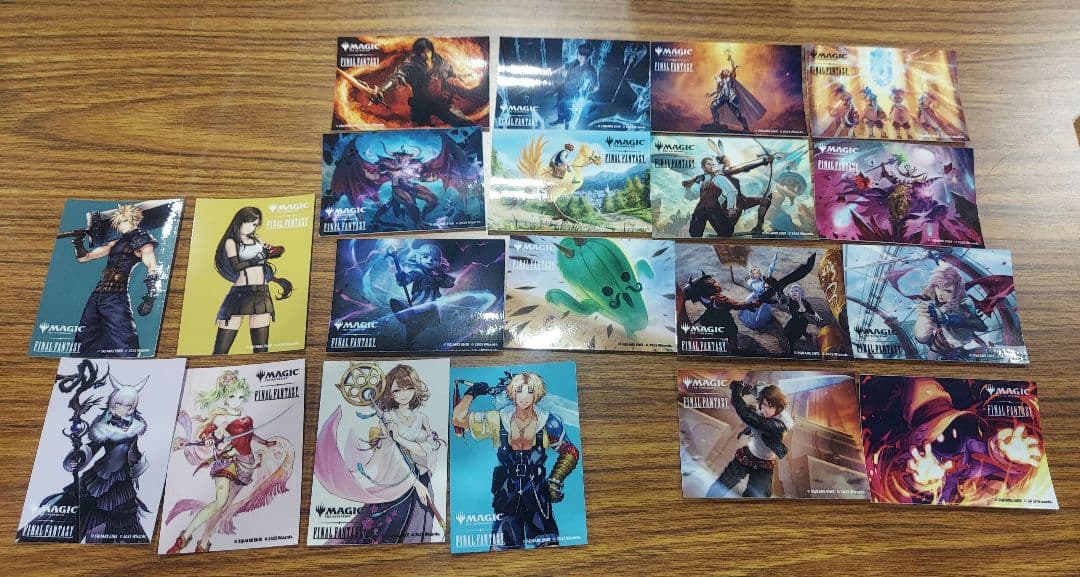 MTG マジック大戦祭 FINAL FANTASY ステッカー フルコンプセット 一日中マジックを楽しんで、豪華景品をゲット！ 「マジック大戦祭 2025
