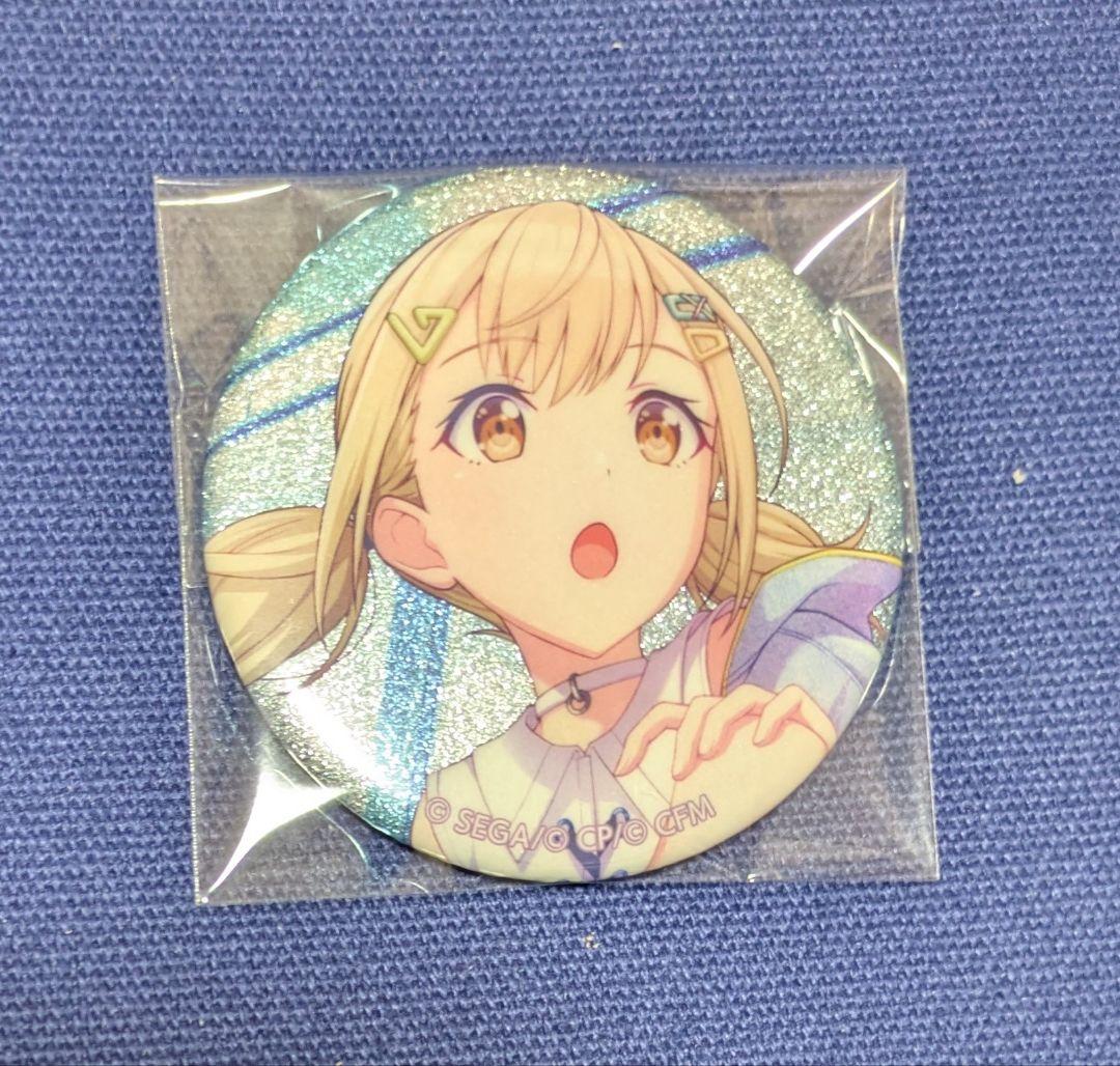 プロセカ グリ缶 グリッター缶バッジ 16c 小豆沢こはね Flyer! - メルカリ