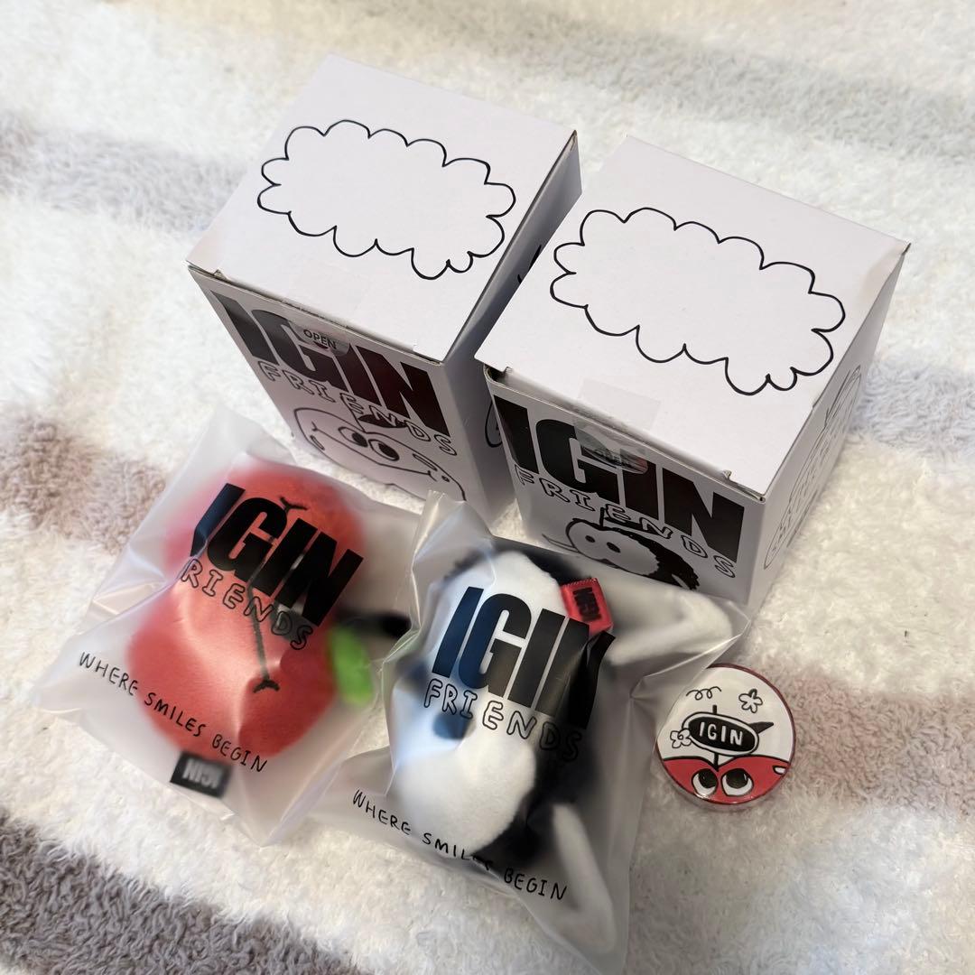JIN / IGIN APPURI KEYRING + マスキングテープ&うちわ - メルカリ