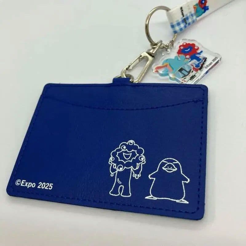 新品未使用】EXPO2025パスケース付ネックストラップ（イコちゃん