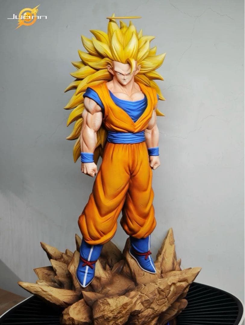ドラゴンボールガレージキット 超サイヤ人3孫悟空 レジン スタチュー