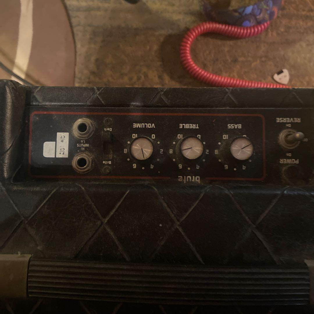 Polytone Mini-BruteⅢ (カバー破れ有り) POLYTONE MINI BRUTE Ⅲ 修理