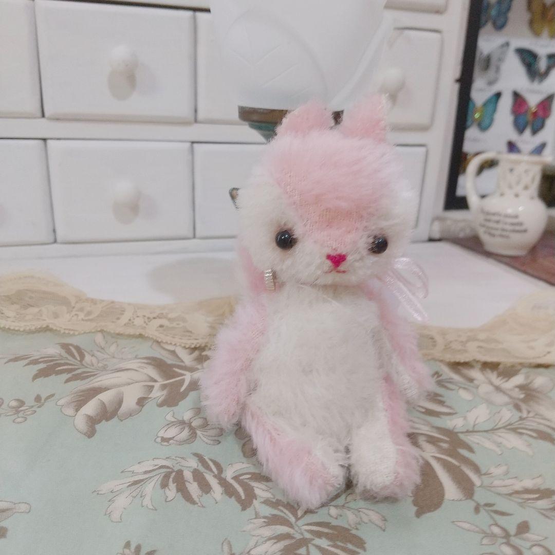 テディベア いちごミルク 色 リス アーティストベア 玩具 ぬいぐるみ