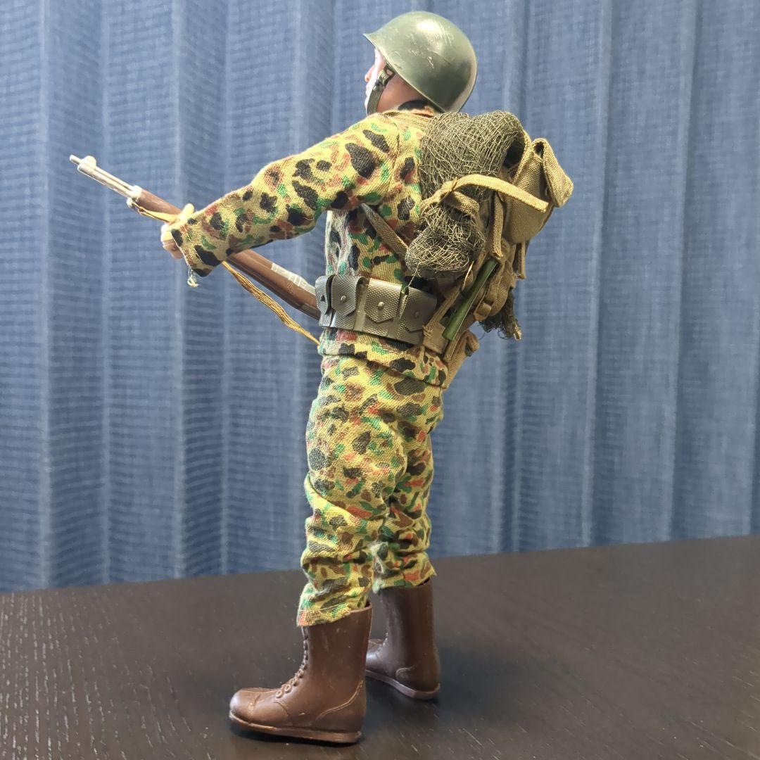 60年代 ハスブロ GIジョー カモフラージュ 海兵隊 装備セット