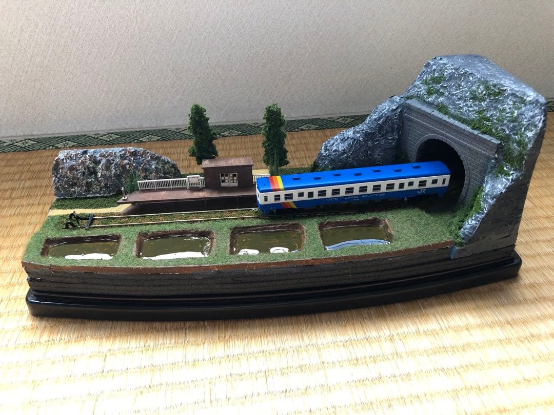 車両付き鉄道ジオラマ2(田舎の終着駅2) アウトレット ストア