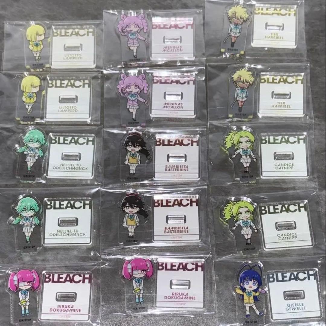 BLEACH ランダム デフォルメ キャラクター ミニアクスタ 白砂高校女子