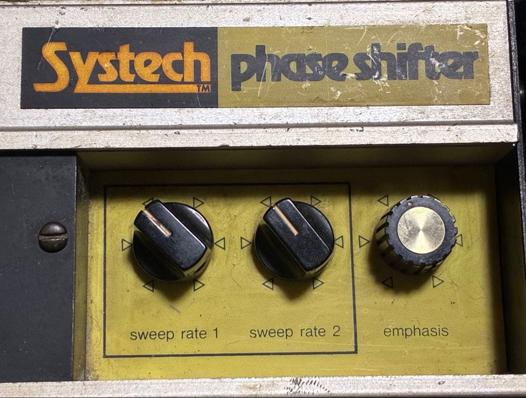 Systech Phase Shifter 70年代 希少 完動品 - メルカリ