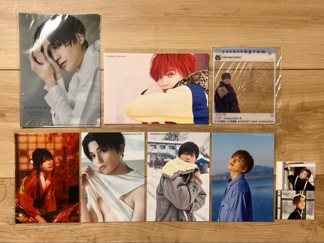 FANTASTICS 八木勇征　写真集　CONTACT 購入特典　8点 FANTASTICS八木勇征の1st写真集『CONTACT』が10万部を突破 「美しい
