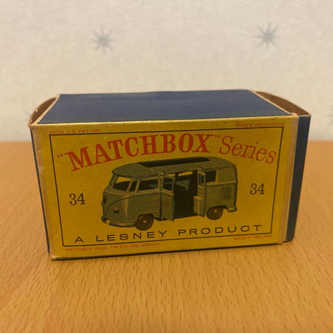 matchbox マッチボックス　ワーゲンバス マッチボックス VOLKSWAGEN T2 BUS MATCHBOX フォルクスワーゲン