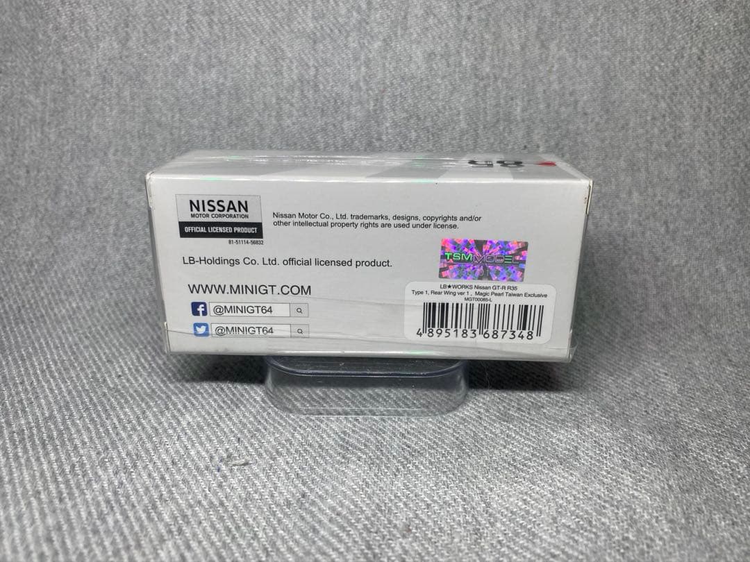 MINIGT 85 LBWK Nissan GT-R Magic Pearl - メルカリ