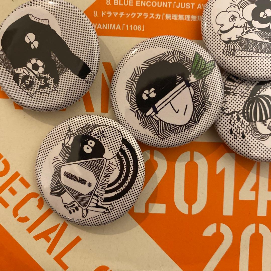 Mrs. GREEN APPLE ミセス 最初期 缶バッジ おまけ付き - メルカリ