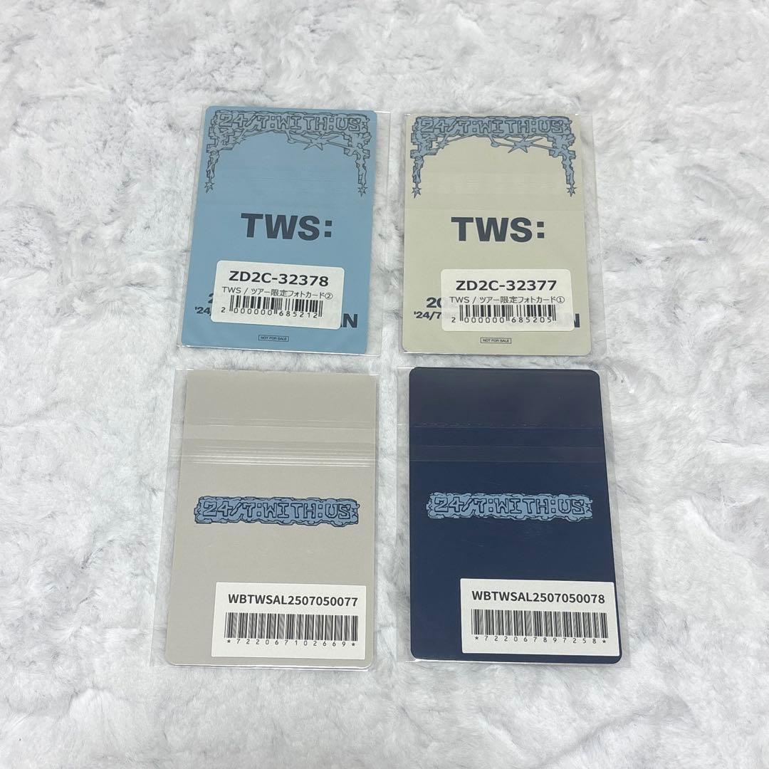 TWS シニュ 日本ツアー 来場者限定特典 トレカ トレカ TWS 来場者限定