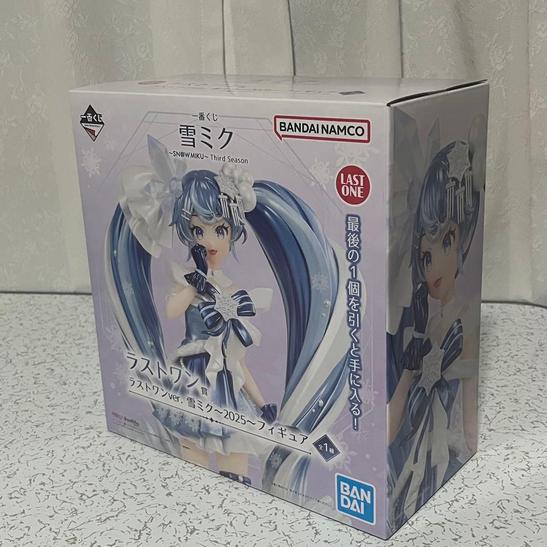 新品未開封】 雪ミク〜2025〜 フィギュア ラストワン賞 - メルカリ
