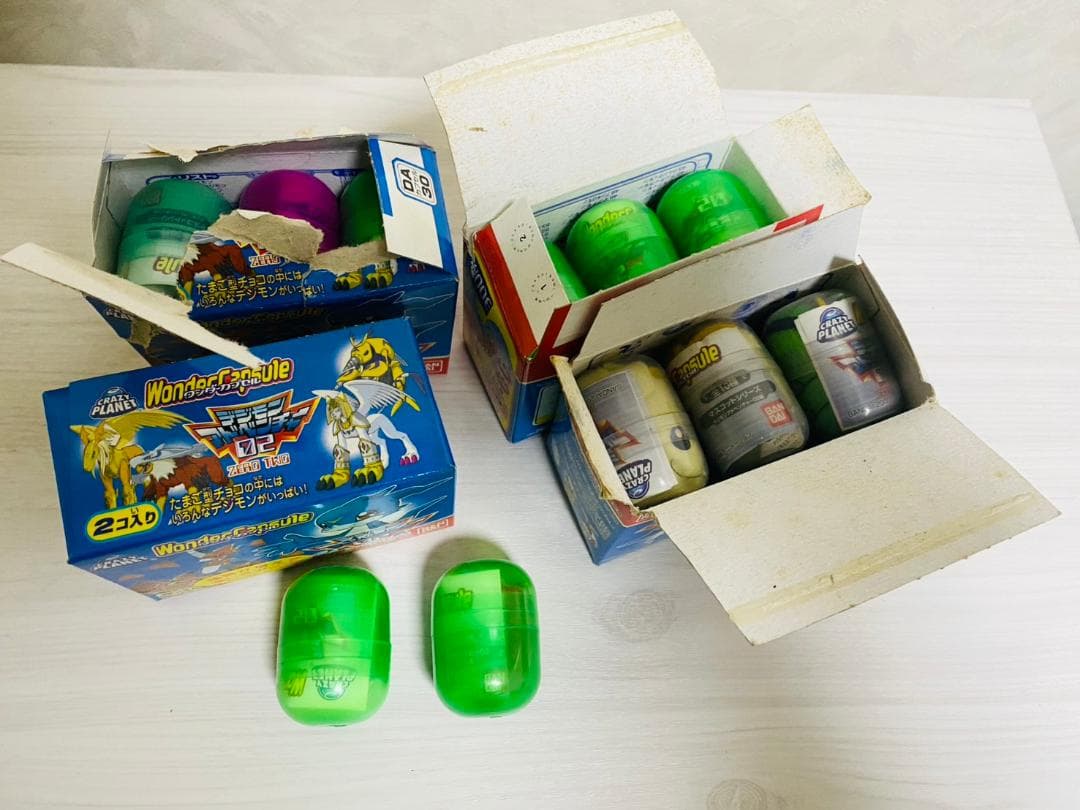デジモンアドベンチャー 02 ワンダーカプセル 当時物 未開封品あり