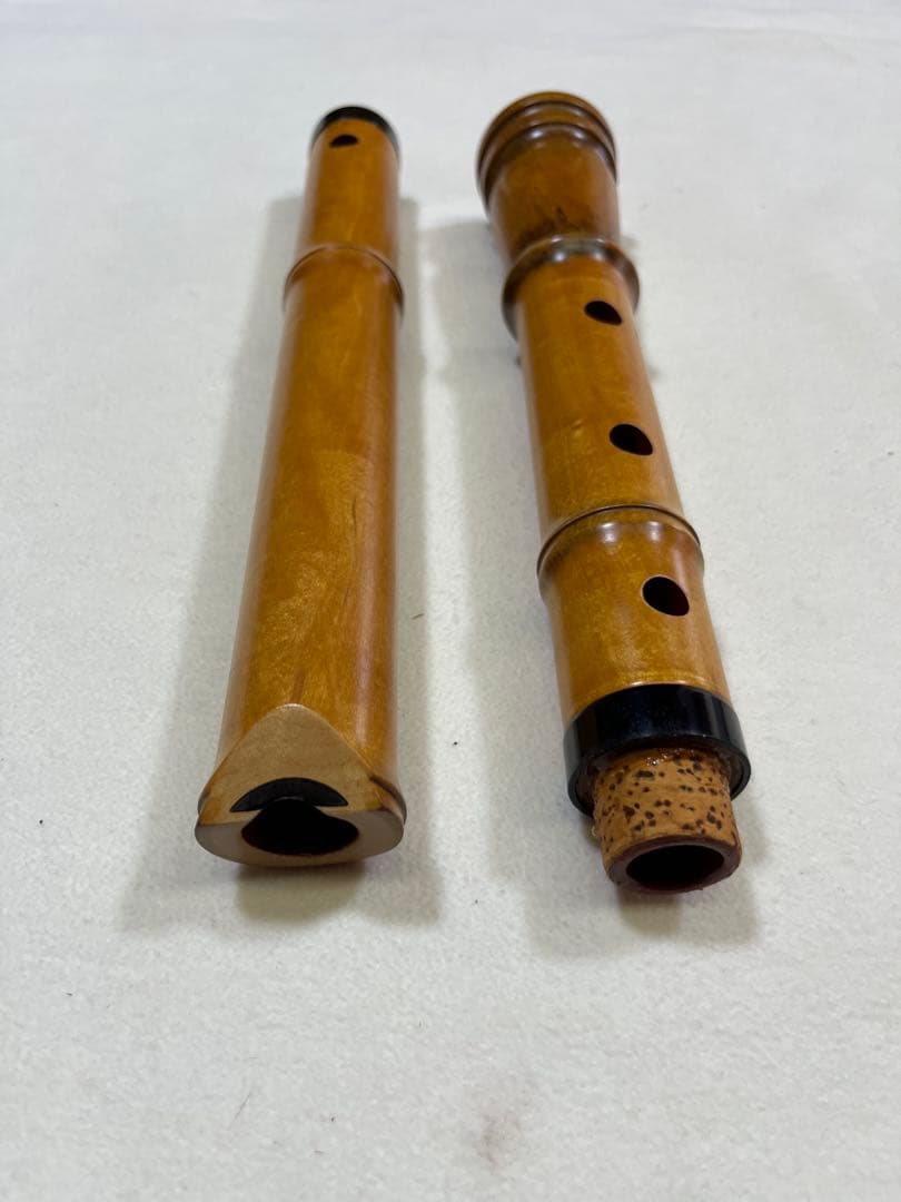 尺八 1尺8寸菅 銘胡蝶 完全調律菅 胡蝶 (楓)