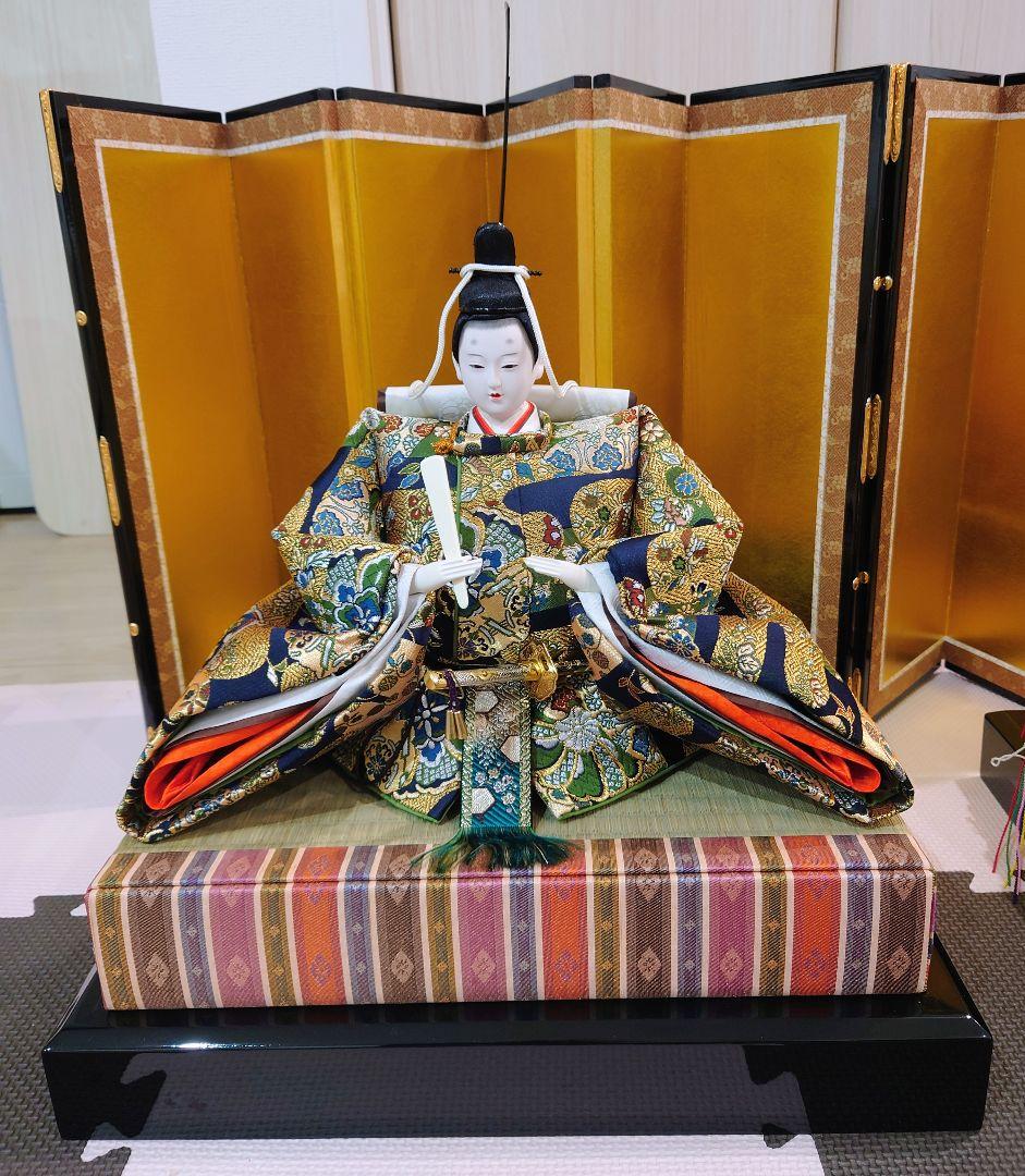 平安 光義」内裏雛 7番 極上有職雛 - メルカリ