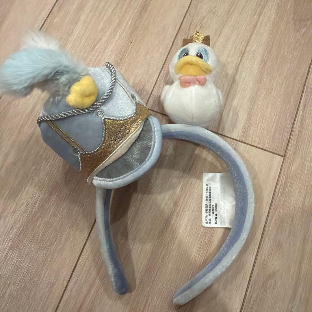 上海ディズニー・ドナルドダック カチューシャ - メルカリ