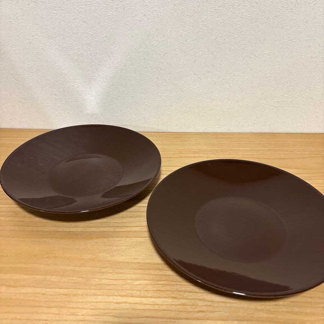 ARABIA koko 23㌢プレート チョコレート 廃盤品 旧ロゴ - メルカリ