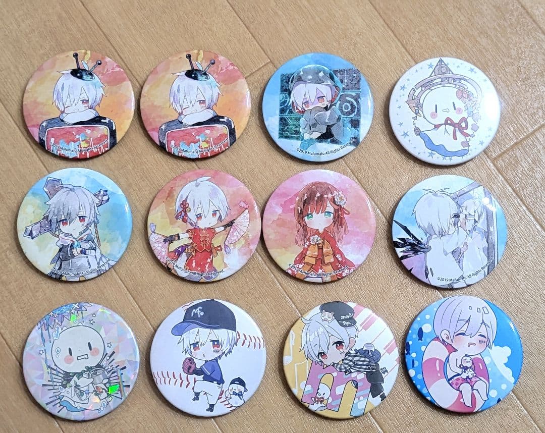 まふまふ 缶バッジ 12個 バラ売りOK - メルカリ