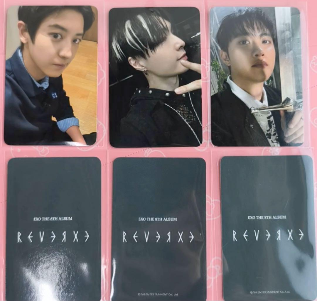 EXO REVERXE soundwave 特典 トレカ 6枚セット - メルカリ