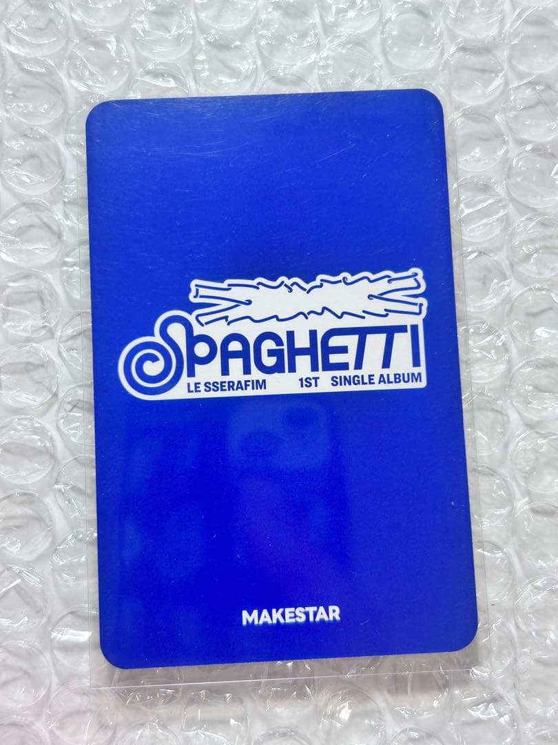 LESSERAFIM SPAGHETTI makestar カズハ トレカ - メルカリ