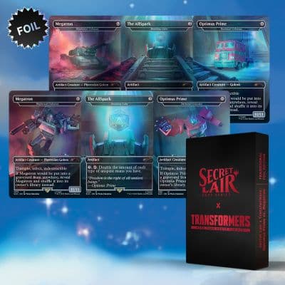 MTG　Optimus Prime vs. Megatron Foil Transformers: Optimus Prime vs. Megatron Foil Edition | Secret Lair