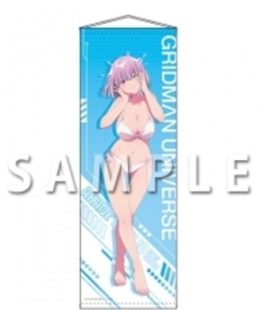 くじメイト　どこプラ　グリッドマン　アカネ　ロングタペストリー 駿河屋 -<中古>新条アカネ ロングタペストリー 「どこプラ×くじメイト