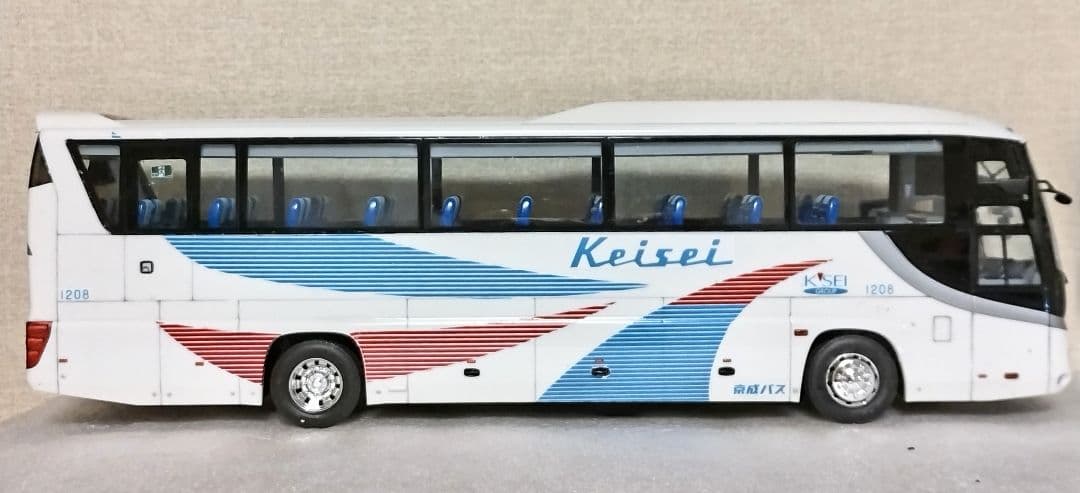 1/32 京成バス仕様(いすゞガーラSHD)素人組立品 - メルカリ