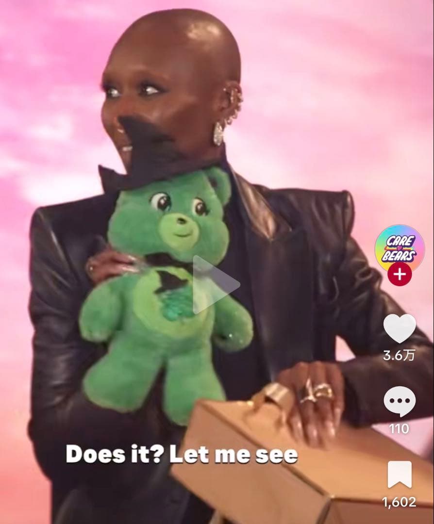 海外限定】Wicked×CareBearsケアベア グリンダエルファバ セット