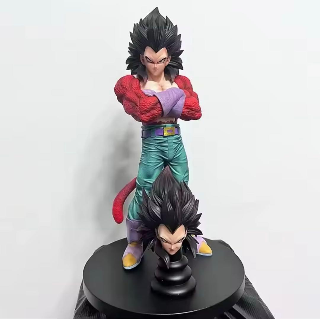 ドラゴンボール ガレージキット 悟空&ベジータ サイヤ人4フィギュア 約