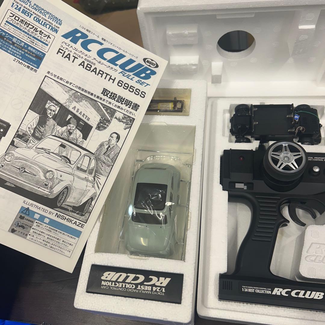 RC CLUB MINI FIAT フィアット ラジコン 未使用 マルイ