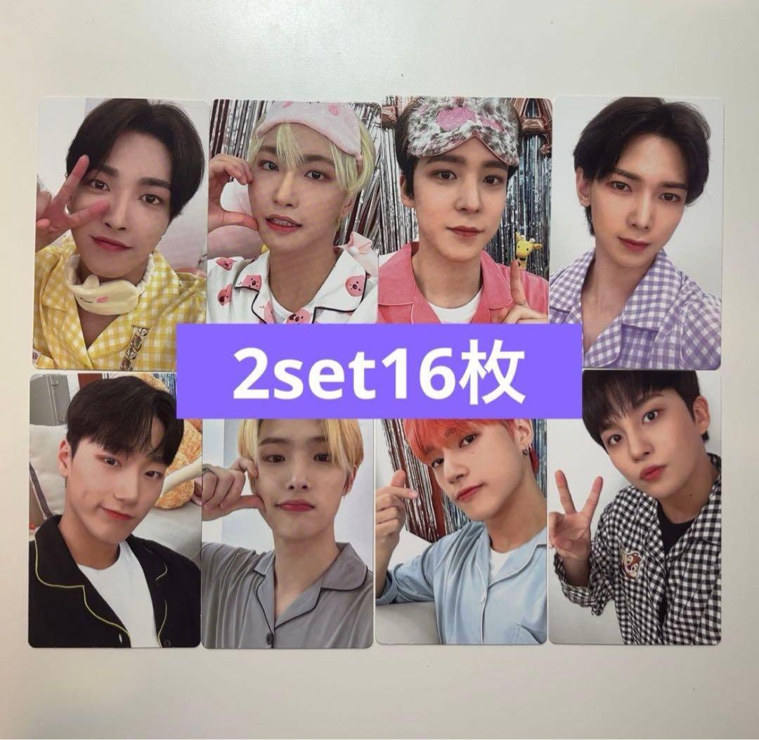 ateez movement beatroad パジャマ　トレカ　2set16枚 ateez movement beatroad パジャマ トレカ 2set16枚 - メルカリ
