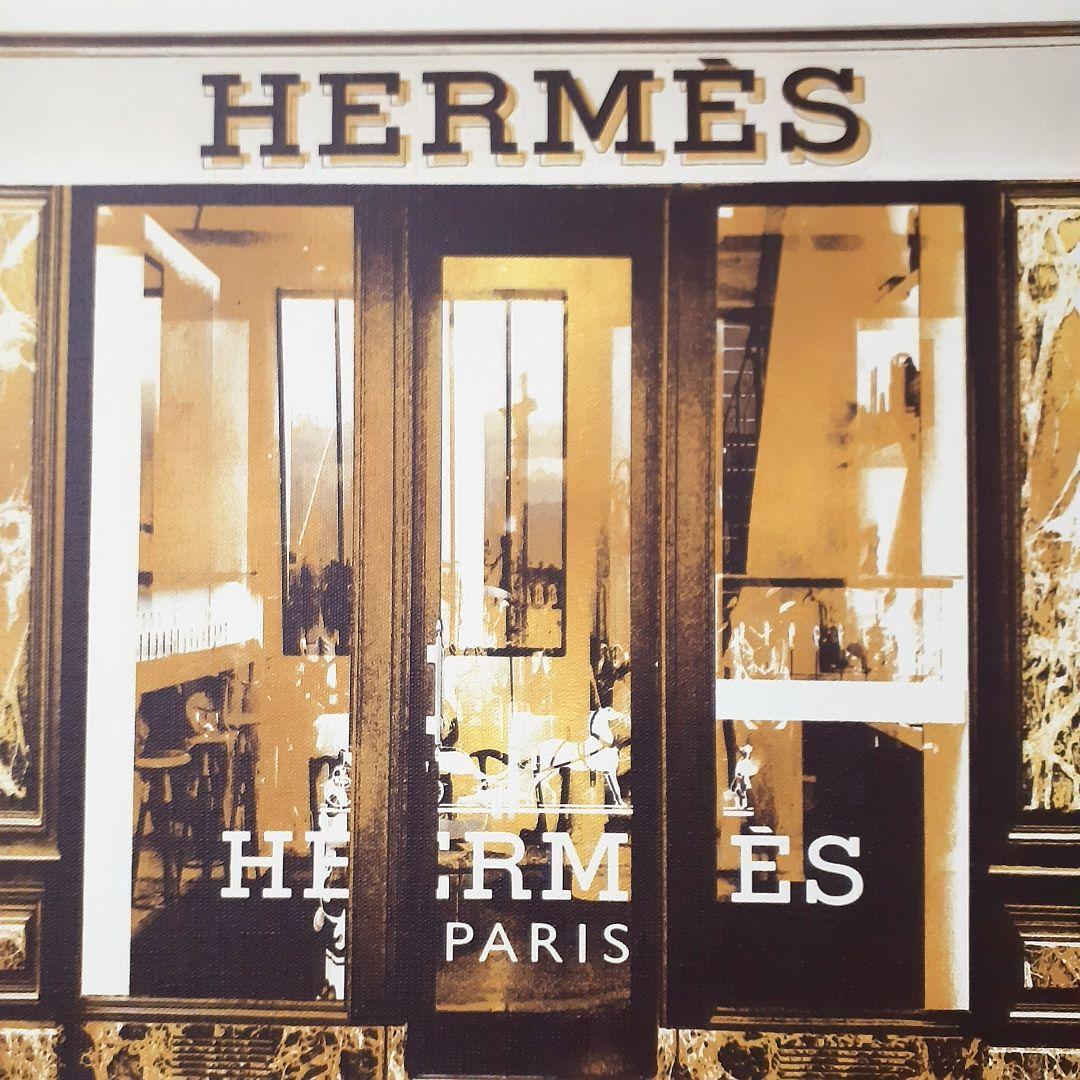 輸入雑貨 オマージュキャンバスアートパネル 『HERMES』 エントランス
