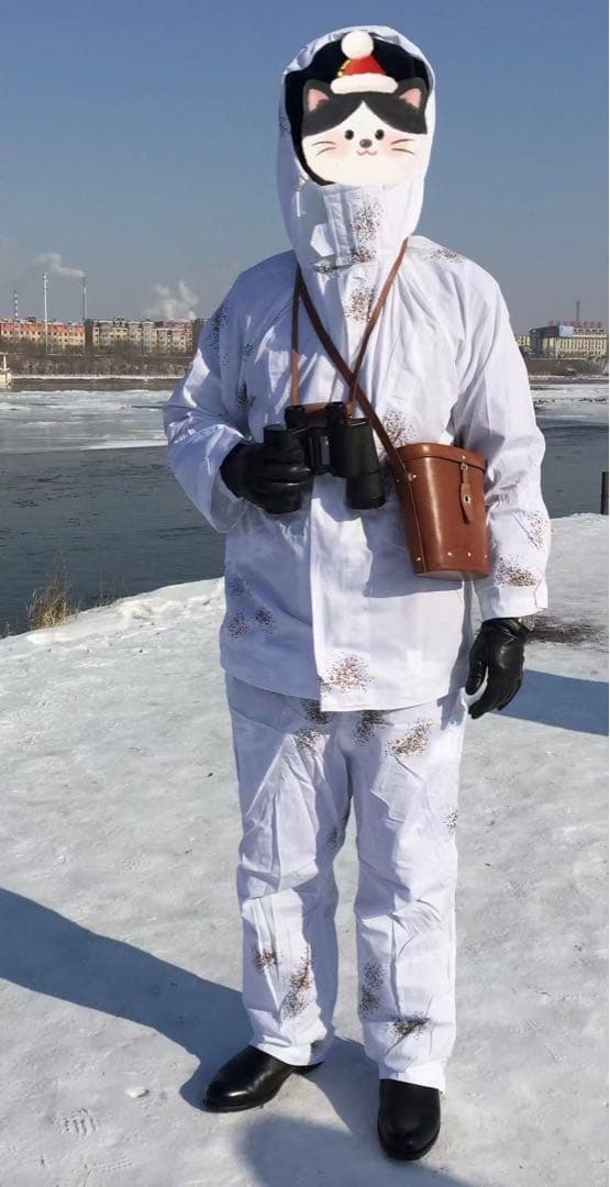 新品 写真はサンプル】 中国軍 07式雪原迷彩服