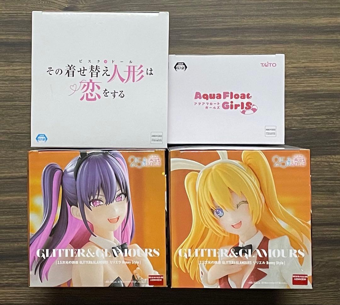 新品・未開封　美少女フィギュア　リコリコ　着せ恋　ゆるキャン　他　24点セット