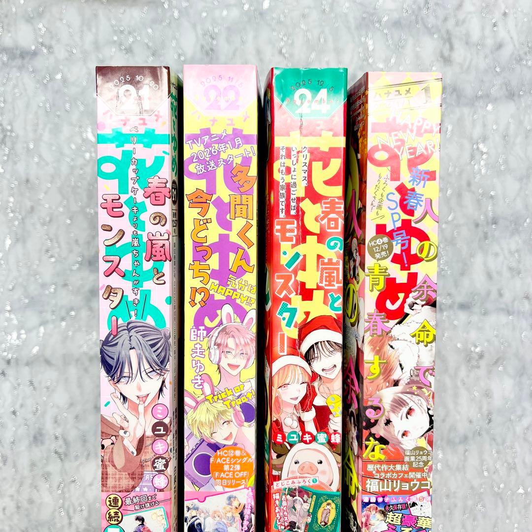 花とゆめ 本誌 まとめ売り 付録 春の嵐とモンスター 多聞くん今どっち