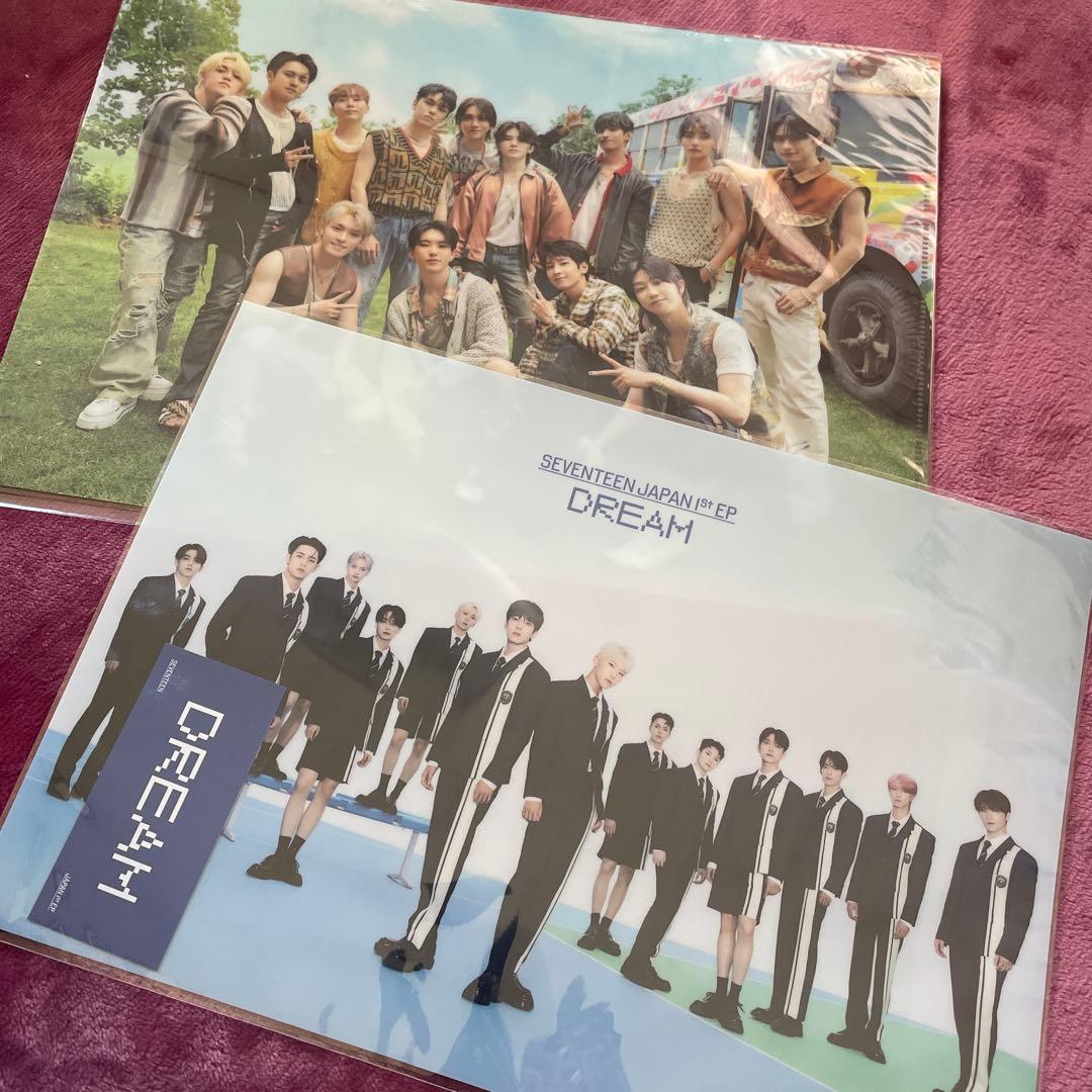 seventeen クリアファイル クリアポスター セット セブチ - メルカリ
