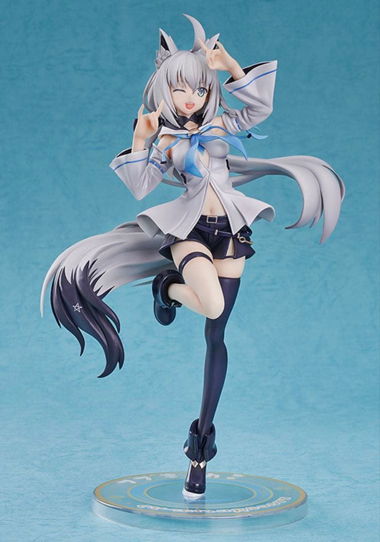 白上フブキ 1/7スケール フィギュア 2019年 ルミナスボックス Amazon | ルミナスボックス 白上フブキ 1/7スケール PVC製 塗装済み