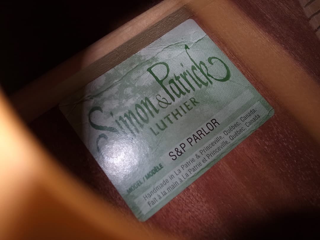 カナダ製 Simon＆Patrick S＆P PARLOR TOP 単板＋ケース - メルカリ