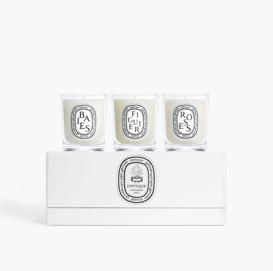 diptypue スモールキャンドルコフレ 3個セット スモールキャンドル コフレ - 3個セット | Diptyque Paris