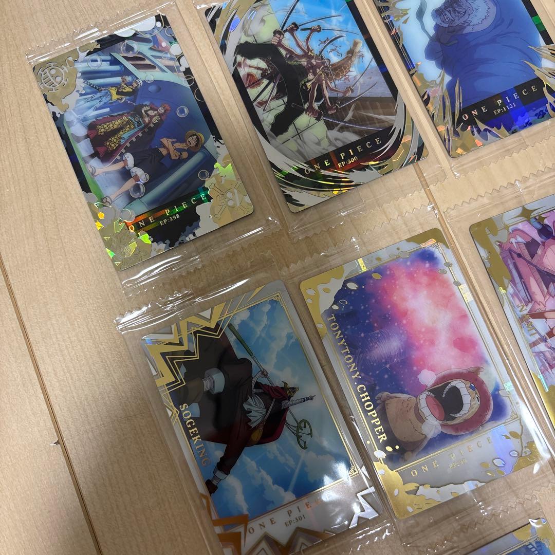 ワンピース ウエハース カード まとめ売り 未開封 - メルカリ