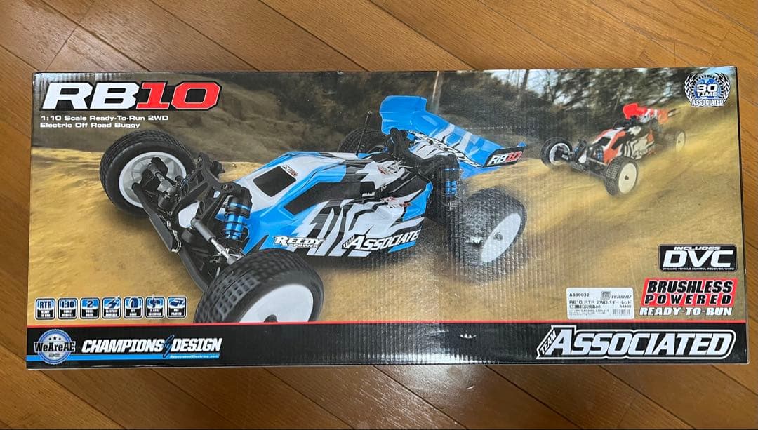 アソシエイテッド RB10 RTR レッド 未走行美品 ラジコン RC バギー AS90032 RB10 RTR 2WDバギー・レッド【工場組立完成済み】 [AS90032