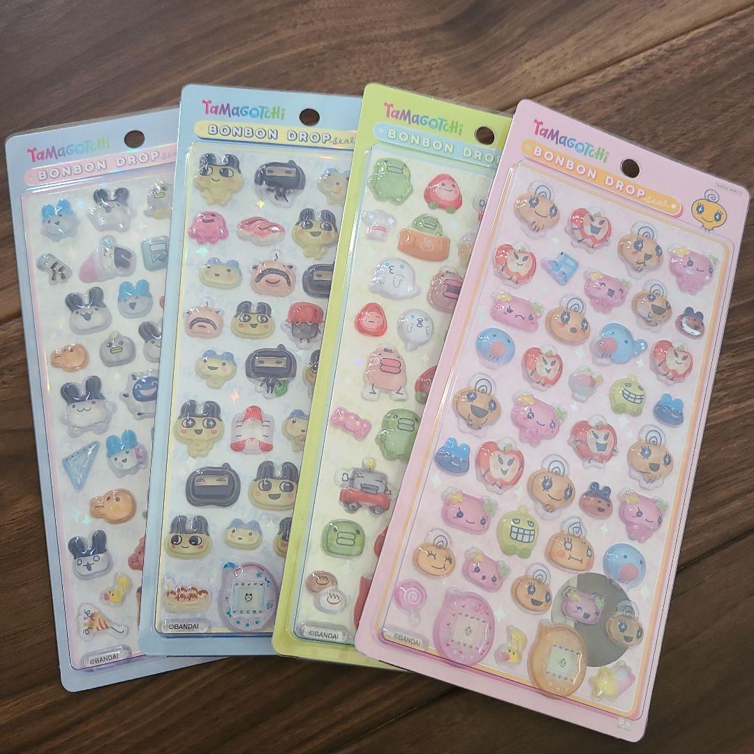 【国内正規品】ボンボンドロップシール　たまごっち　コンプリート サンスター文具 正規品 たまごっち グッズ シール ボンボンドロップ