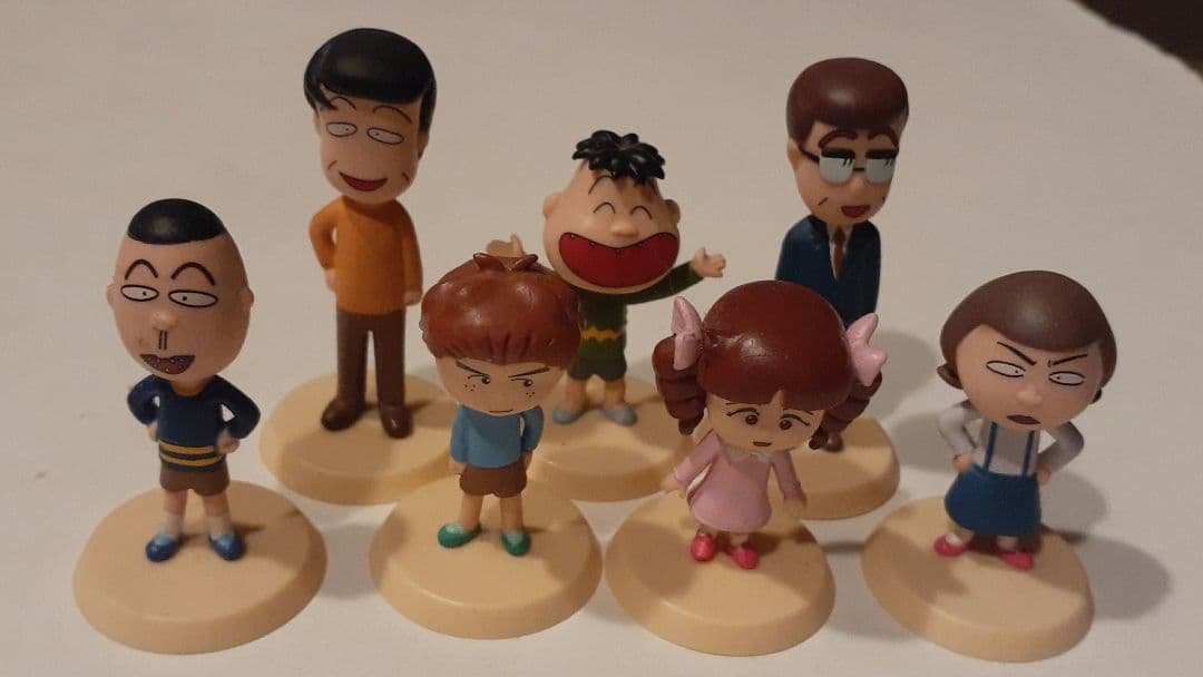 ちびまる子ちゃん ポケットフィギュア 7体まとめ売り - メルカリ