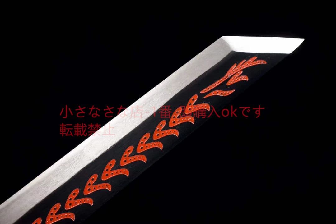 黒金古刀~赤血狂刀 古兵器 武具 刀装具 日本刀 模造