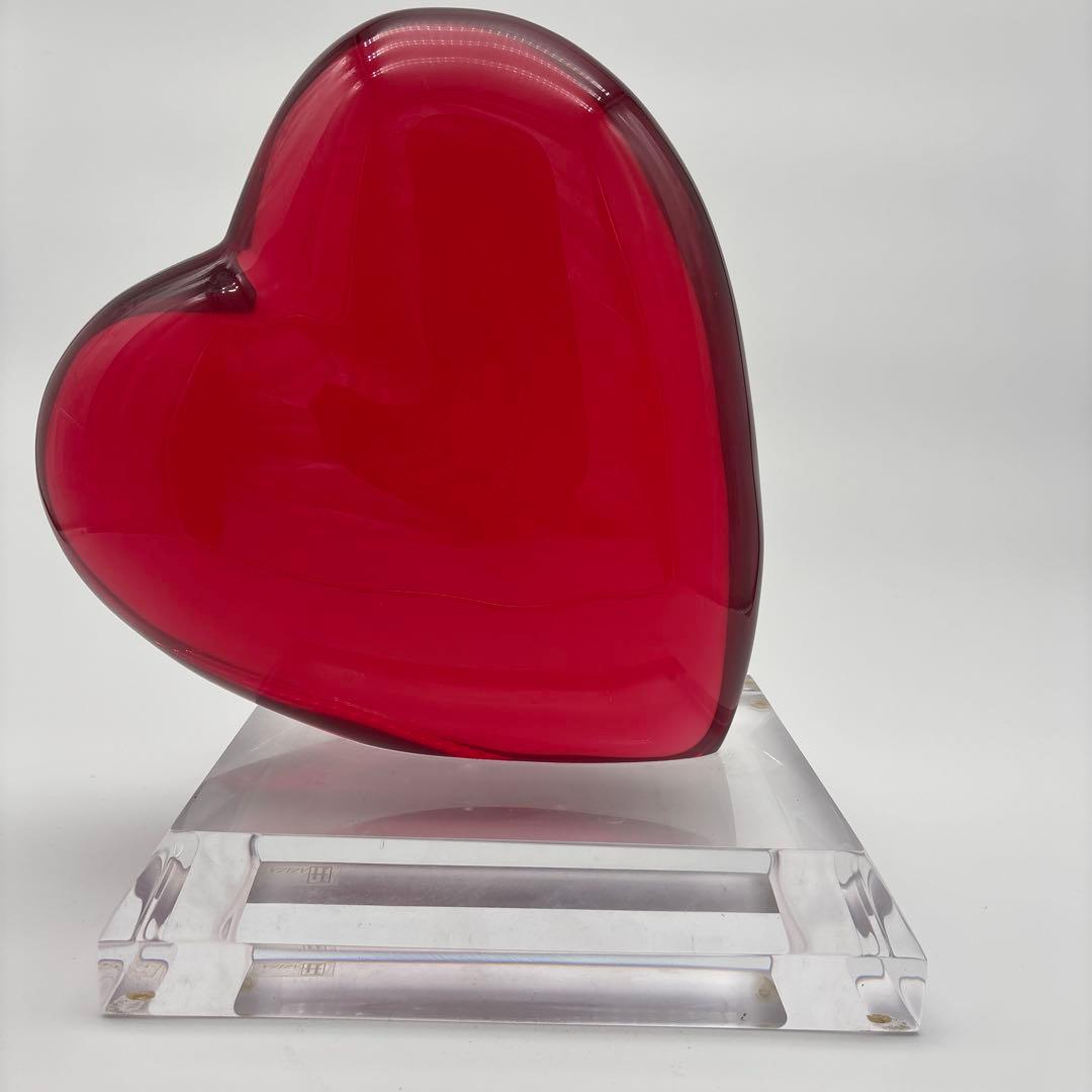 Shlomi Haziza Acrylic Sculpture - Etsy Canada 赤ハート型アクリル